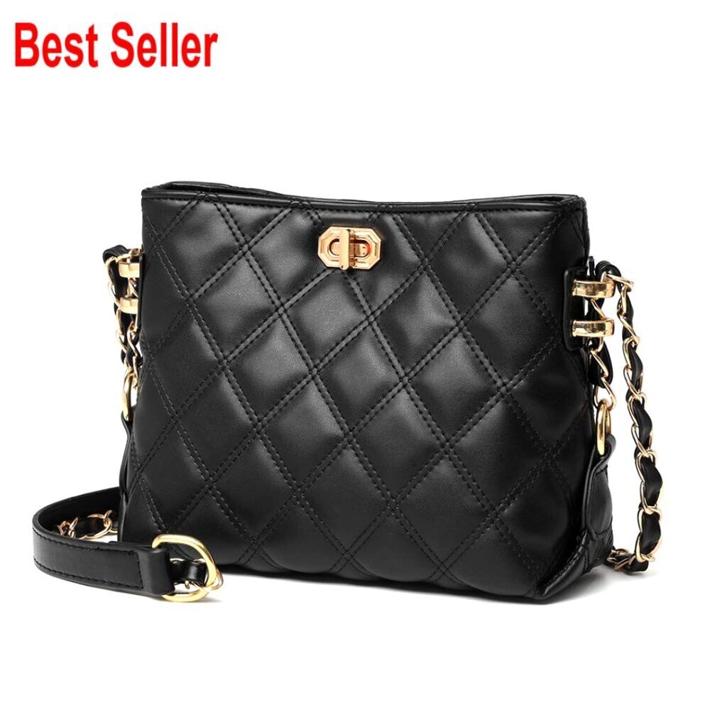 Small PU Leather Crossbody Bag Lightweight Adjustable Strap